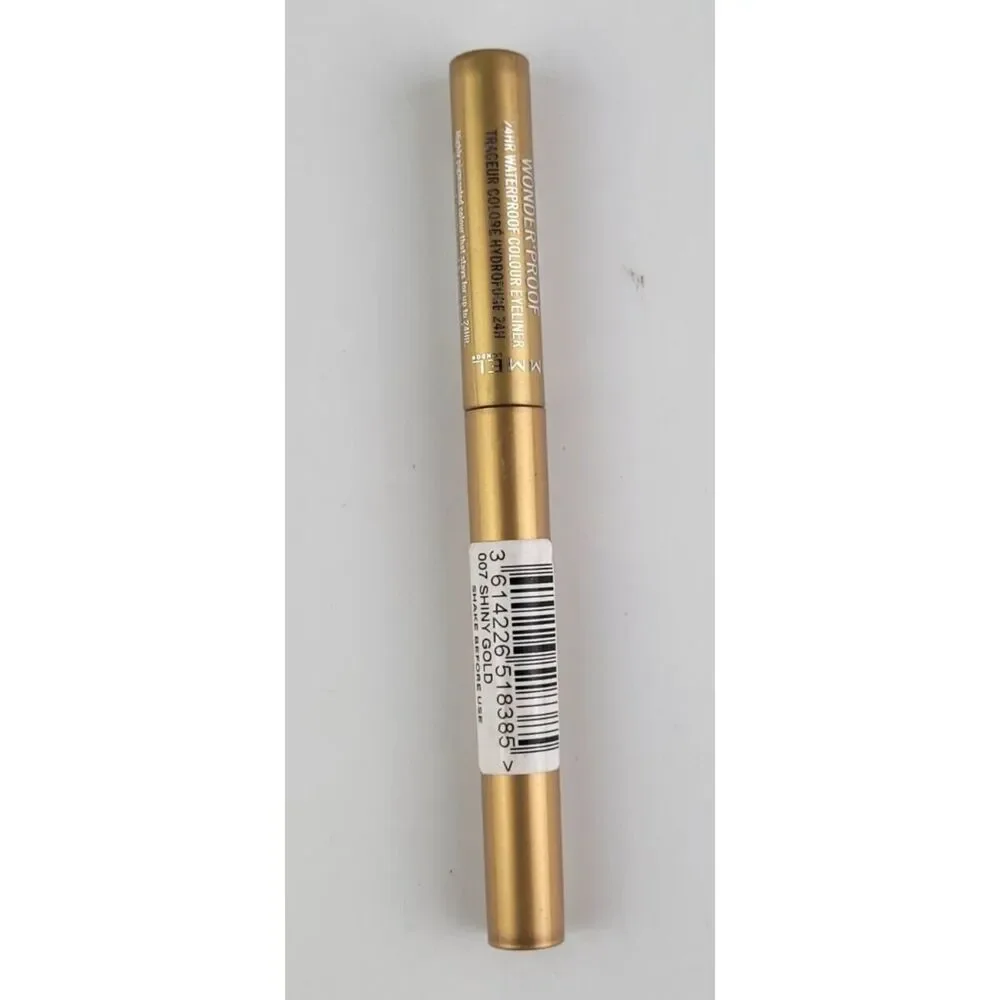 RIMMEL WONDER PROOF 24HR WATERPROOF EYELINER 007 SHINY GOLD